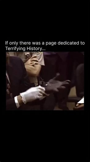 Terrifying on Instagram: "On Tuesday, June 21, 1994, prosecutors in the O.J. Simpson murder trial asked the former NFL star to try on a bloody leather glove recovered from his estate—a key piece of evidence linking him to the murders of his ex-wife Nicole Brown Simpson and her friend Ronald Goldman. The demonstration took place in front of the jury, with Simpson struggling to pull the tight, size extra-large Aris Isotoner Light glove onto his hand. The moment was immortalized by defense attorney