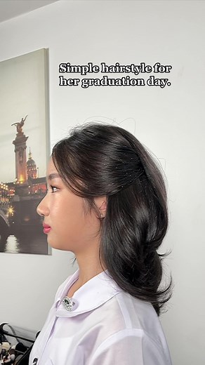 Graduation Day Hairstyle Ideas and Makeup Inspiration