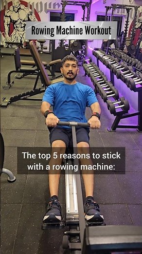 Top 5 Reasons | Rowing Machine 🔥 Workout #trending #viral #gym #rowing #cardio #strength #shorts