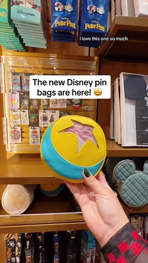 Anyone gonna get any of these cute new disney pin collector bags?! I love them so much! Cant wait to style mine for going pin trading 😍 #disneypins #disneypincollector #pincollector #disneyshopping #disneymerchfinds