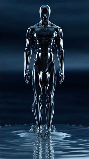 Liquid Metal Shapeshifts Into Incredible Forms | Mesmerizing AI Visuals