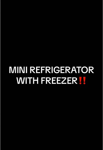 Mini Refrigerator with Freezer: Affordable and Convenient