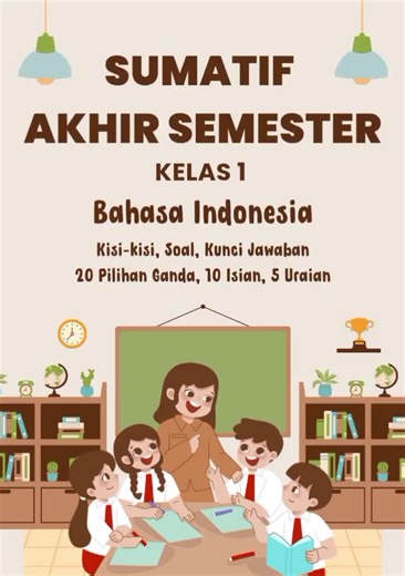 soal sumatif akhir semester 2 mapel bahasa indonesia kelas 1 sd #soalsaskelas1sd #soalsumatifkelas1 #soalsumatif #sumatifakhirsemestergenap #sumatifakhirtahun #sumatifakhirsemester #asesmensumatif #asesmensumatifbahasaindonesia #bahasaindonesiakelas1sd #sumatifbahasaindonesia #sasbahasaindonesiakelas1
