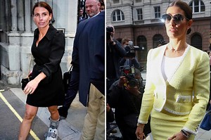 Coleen Rooney leaves court after winning libel case
