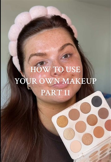 PART 11 🩷✨ Get your palettes ready girls! USE THE PALETTE YOU ALREADY OWN! #makeuptutorial #series #makeupartist