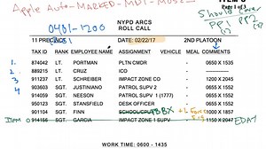 2017 Sergeant's In-Basket Tutorial - Sample