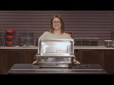 How to Use an Electric Water Pan and Chafer