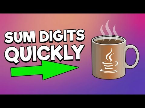 18 Java Program to Find Sum of Digits