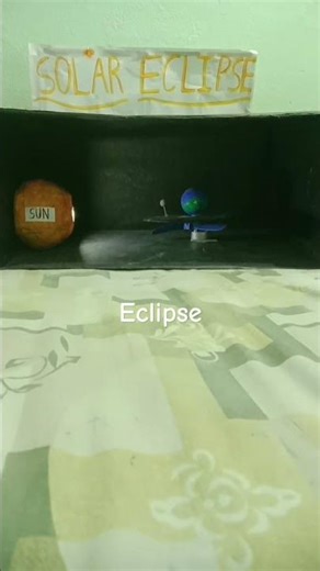 Solar and lunar eclipse model #project science model