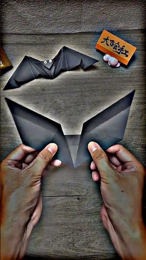 making bat from paper #diy #art #craftideas #handmade