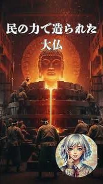 奈良時代と仏教政治 ― 聖武天皇と東大寺の物語 #歴史 #一分でわかる #雑学 #プチ知識