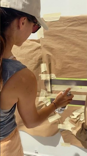 Painting our RV decals! #rvlife #renovation