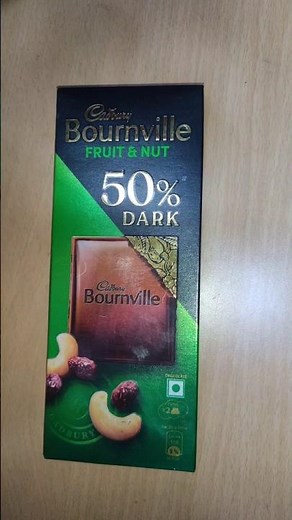 Cadbury Bournville 50% Dark Fruit & Nut Unboxing #Shorts