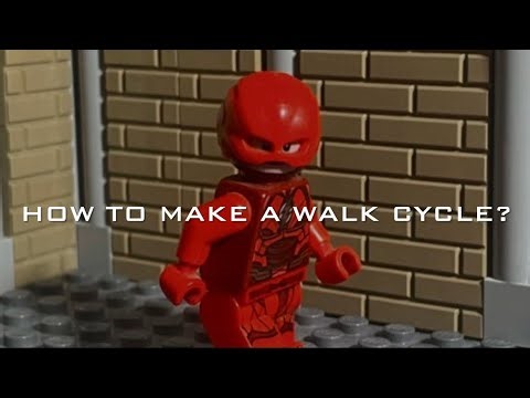 How to animate a LEGO minifigure walk (Stop Motion)