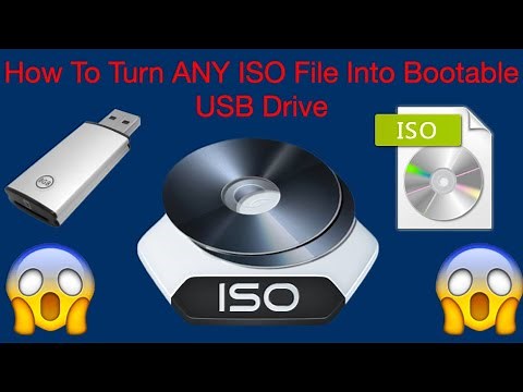 How To Make Any ISO File Into Bootable USB Drive