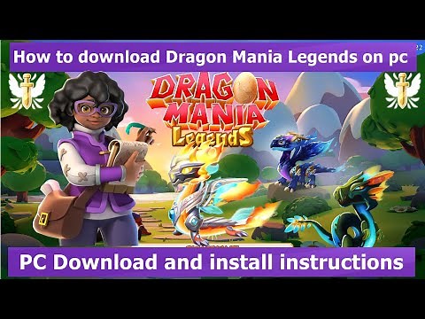 How to download Dragon Mania Legends on pc-Dragon Mania Legends | DML Install on pc | DML