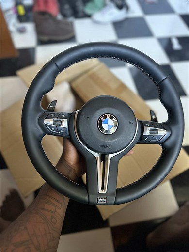 Bmw m sport steering for 3 4 5 series in stock now 98k free installation