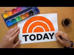 How to draw the TODAY logo