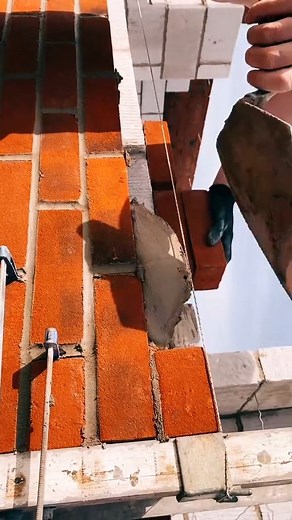 Bricklayer tricks 🧱#Bricks #trick #Bricklayer #shorts | Bricklayer