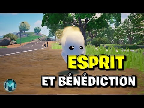 OBTENIR UN ESPRIT ET RECEVOIR UNE BÉNÉDICTION EN UNE SEULE PARTIE FORTNITE, QUETE HEBDOMARAIRE