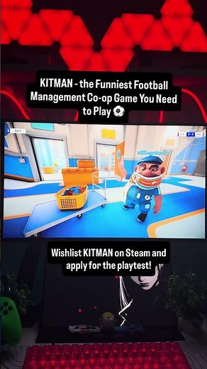 KITMAN Gameplay – The Football Management Sim With Chaotic Co-op