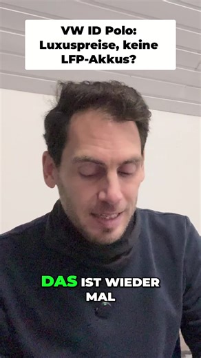 VW Elektromobilität: Preis-Leistungs-Probleme beim ID Polo