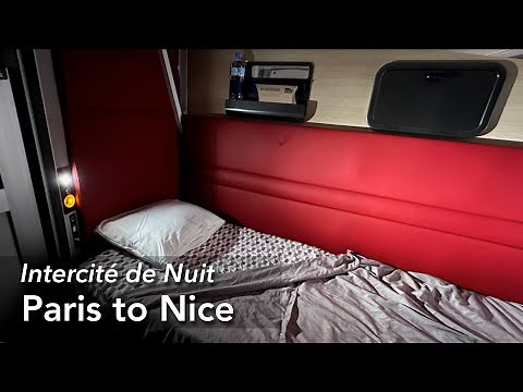 Paris to Nice by sleeper train