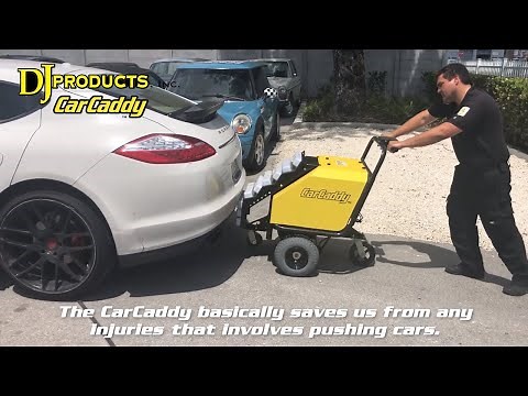 CarCaddy Increases Safety and Pushes Cars More Efficiently