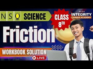 Class 8th NSO Chapter - Friction workbook solution #scienceolympiad #nso