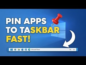 How to Pin Apps to Your Taskbar in Windows 11 | Click and Learn IT