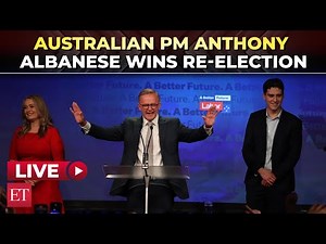 LIVE | Anthony Albanese returns as Australian PM, gives victory speech after election win