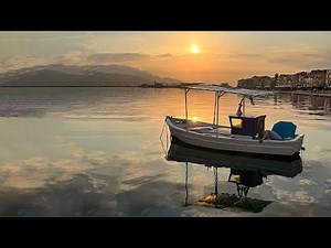 Vathy town walk in Samos island, Greece