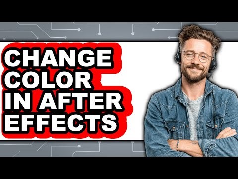 How to Change Color in After Effects (only Way)