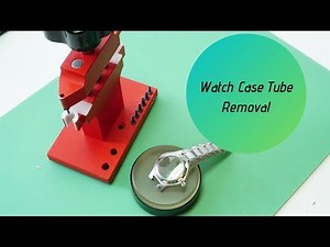 Tag Heuer - Crown Tube Press Fit Removal Guide - Watch Repair