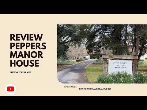 Peppers Manor House Sutton Forest