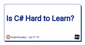 Is C# Hard to Learn?