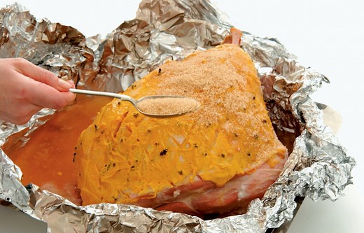 Baked Sugar-glazed Whole Gammon