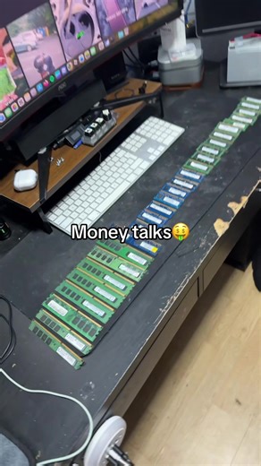 Lots of ram (i got more in my attic) #ram #moneytalks #techtok #dawidstech