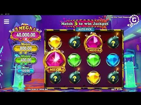 Explode the Toad Megaways™ by Games Global Slot Features | GamblerID