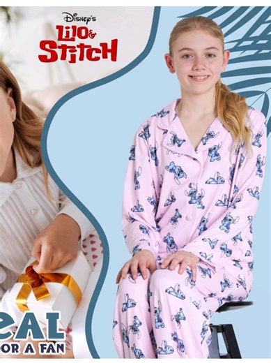 Disney Stitch Pj's #stitch #disneystitch #fyp #bargainfinds #clothes4kidsretail