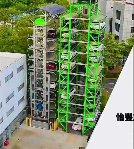 Smart Automated Vertical Car Parking Tower System in China
