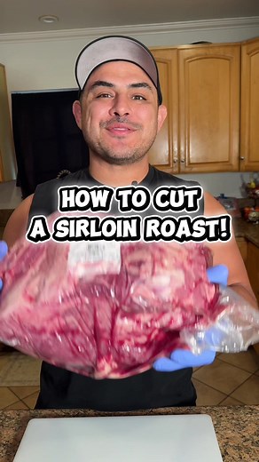 How To Cut a Sirloin Roast Into Steaks and Also Get Picanha! Steak | Sirloin Steak