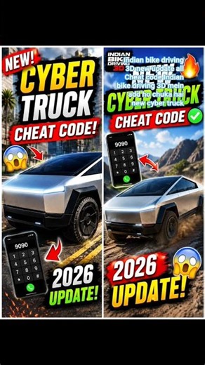 Cyber Truck Finally Arrived in Indian Bikes Driving 3D 🚗⚡
