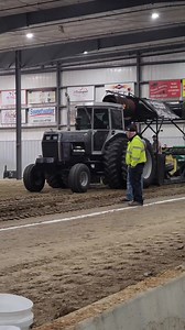 The Cat in this White 2-180 singing indoors #tractor #Caterpillar #duals #tractorpull #catpower | BUILT Diesel MAFIA
