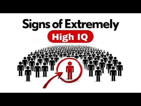 6 Signs You're Smarter Than 95% Of People (psychology explained)