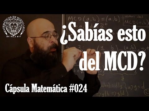¿Sabías esto del MCD? - Cápsula Matemática 024