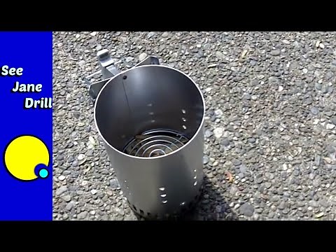 How to Start a Charcoal BBQ Fire without Lighter Fluid