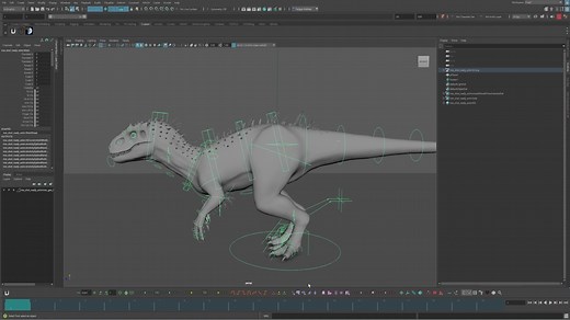 Maya-如何使用定位器来加速工作流程
