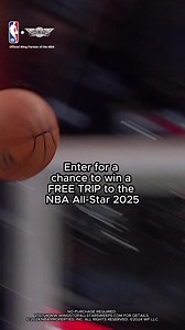 Win a free trip to NBA All-Star 2025 in San Francisco this February. Visit www.wingstopallstarsweeps.com for full details. Enter through 1/26. | Wingstop