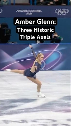 Amber Glenn: Three Historic Triple Axels
